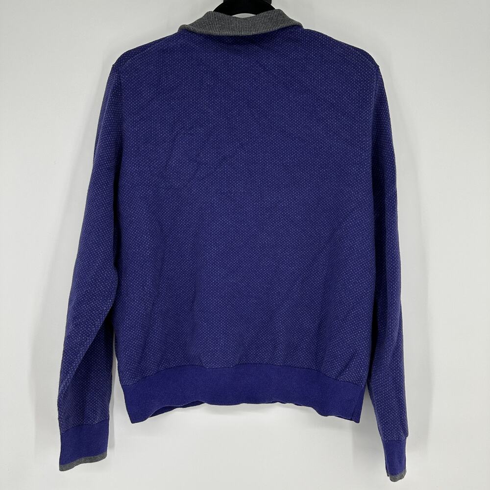 Vineyard Vines Knit Pullover Quarter Zip Long Sleeve Nautical Preppy Sweater Med - Picture 3 of 5